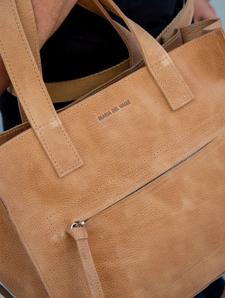 Cartera de Cuero Mechi