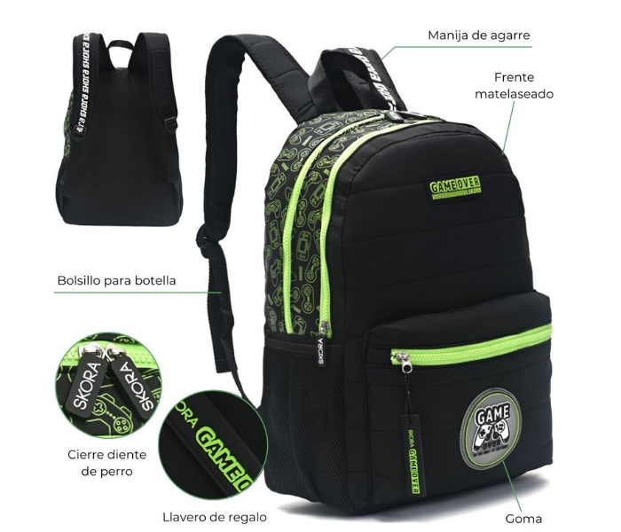 Mochila Gamer 18" Skora