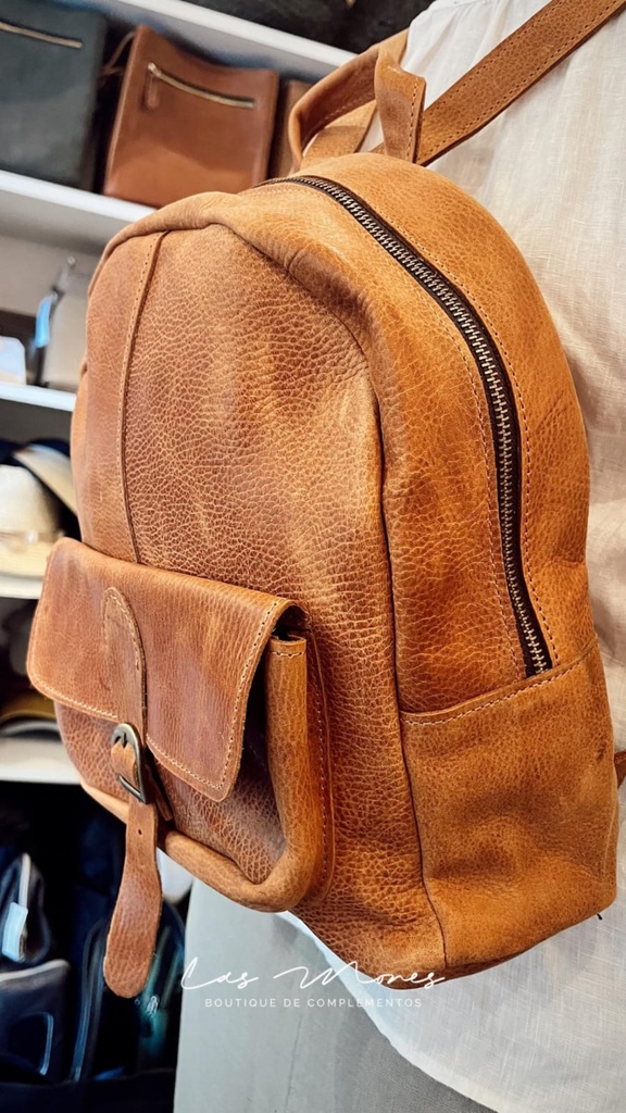 Mochila de Cuero Las Mones