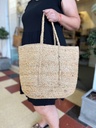 Bolso Yute Trenzas Natural