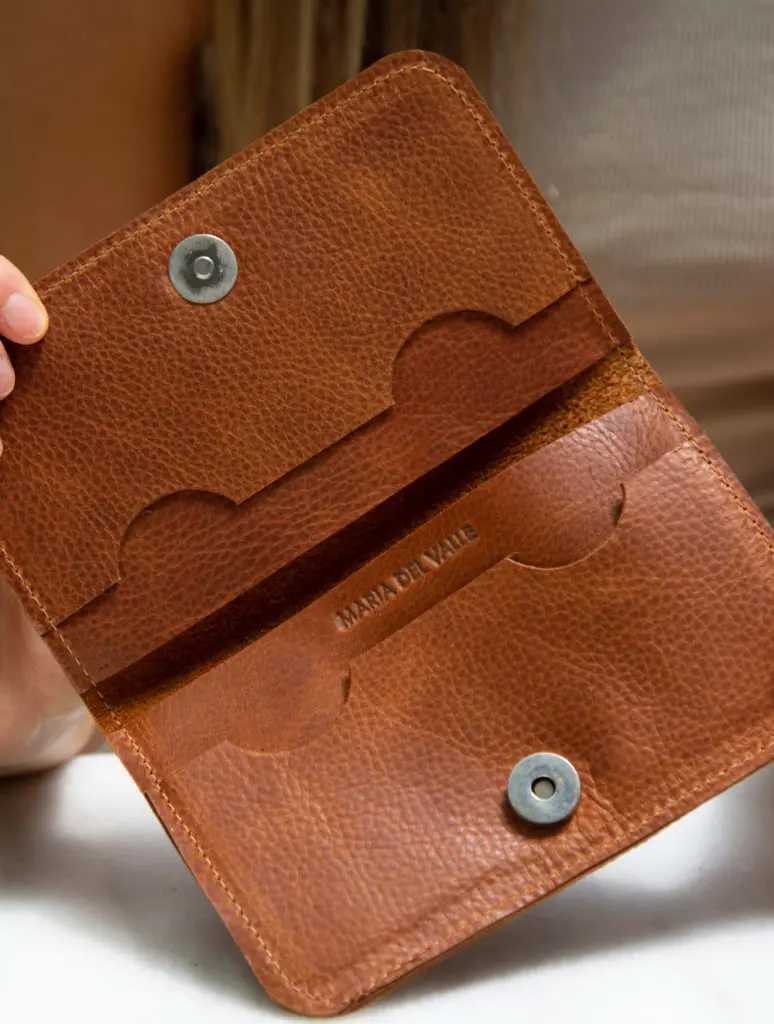 Porta Pasaporte Cuero