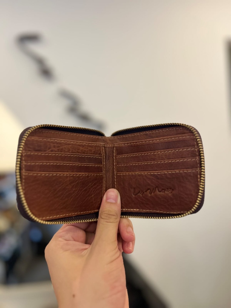 Billetera de Cuero Pocket - Las Mones