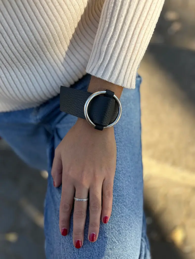 Brazalete de Cuero Chicago