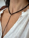 Collar Corbatero Cristal Checo (Regulable)