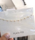 Denario Plata 925 y Perlas