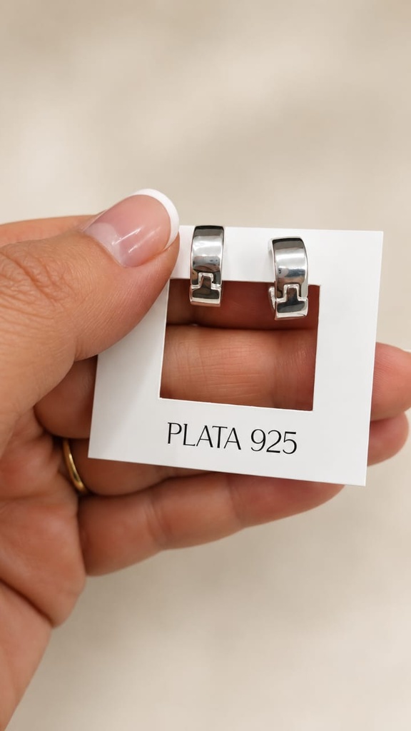 Aros Plata 925