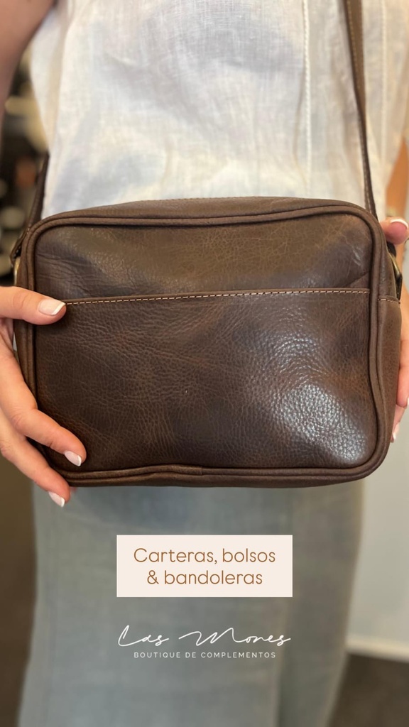 Bandolera Vanina c/bolsillo Las Mones 