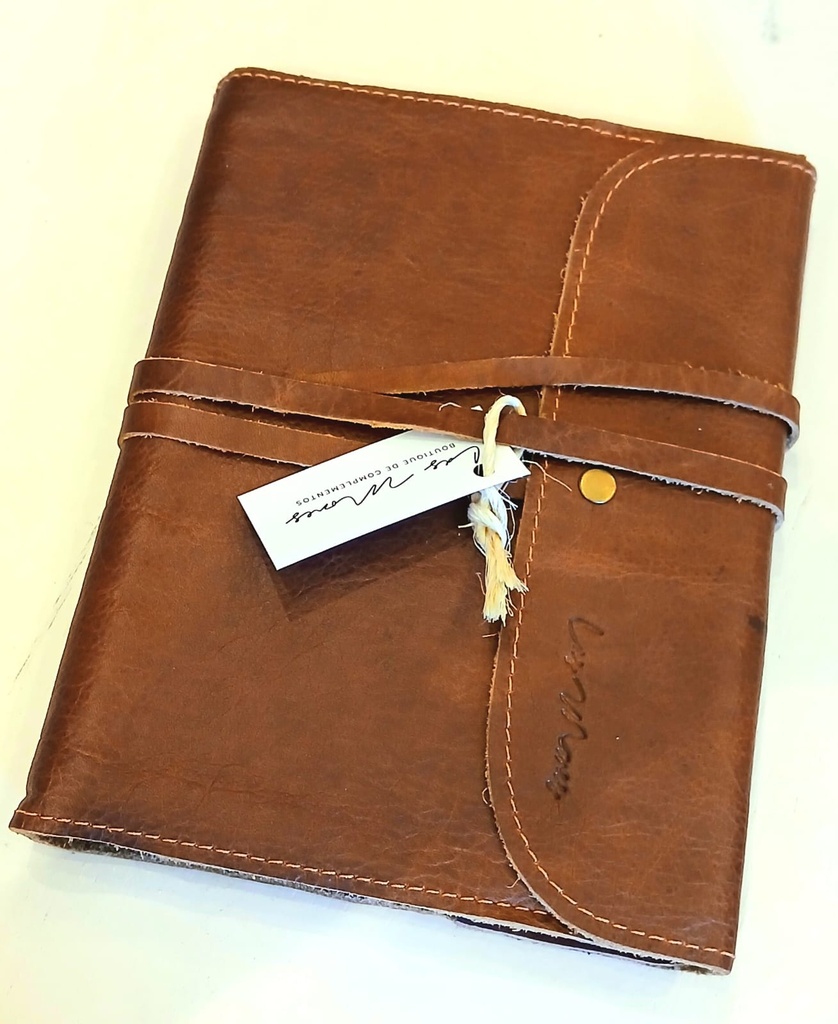 Agenda Cuero Cinta Las Mones 