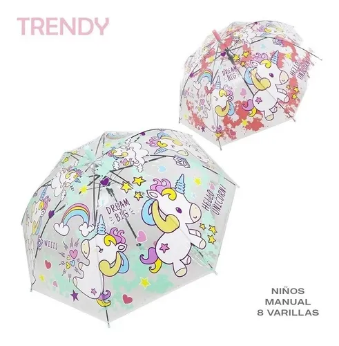 Paraguas infantiles Unicornio