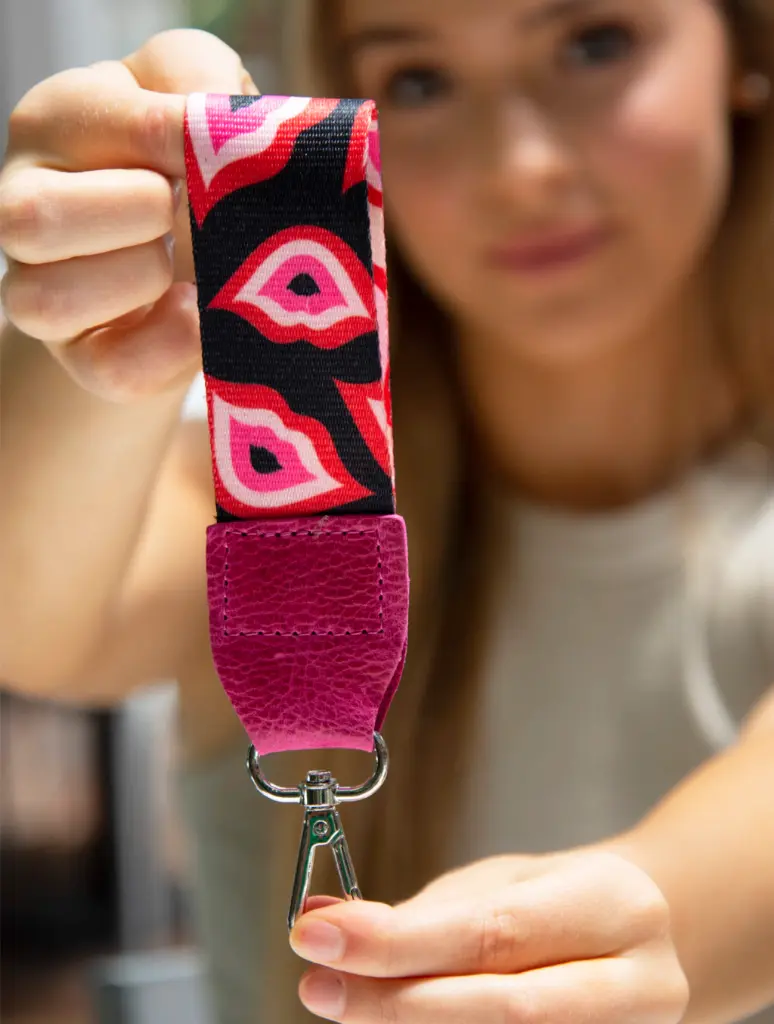 LLavero Cinta c/cuero