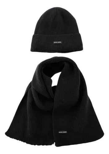 Bufanda + Gorro Pierre Cardin