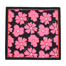 [12524] Pañuelo Flores Las Oreiro