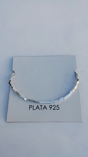 [P1012] Pulsera Plata 925  