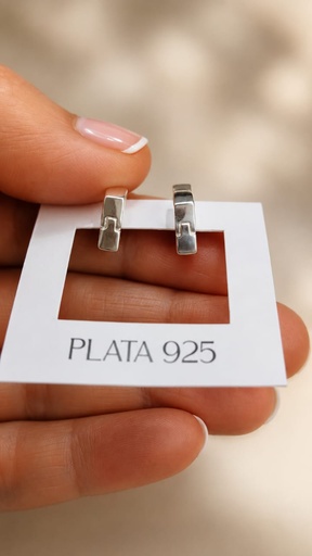 [A1075] Aros Plata 925 