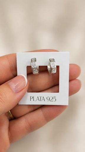 [A1078] Aros Plata 925 