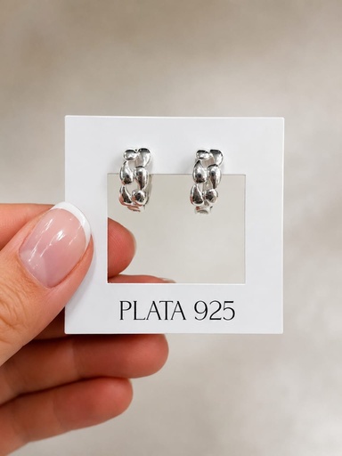 [A1077] Aros Plata 925 