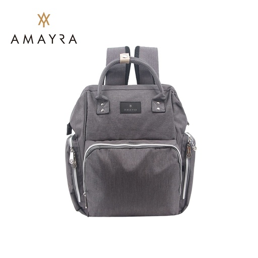 [6190067025147] Mochila Maternal Natalia Gris 
