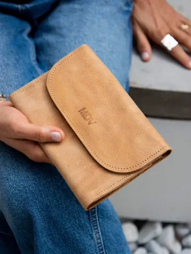 Billetera / Pasaporte de Cuero 